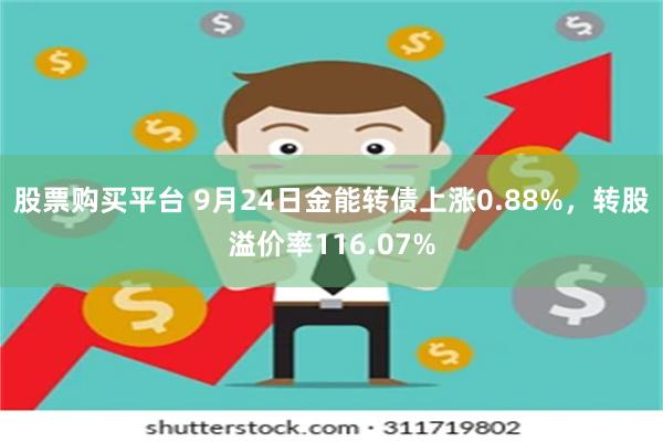 股票购买平台 9月24日金能转债上涨0.88%，转股溢价率116.07%